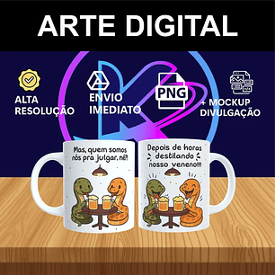 Arquivo Canecas Cobras Fofoqueiras 