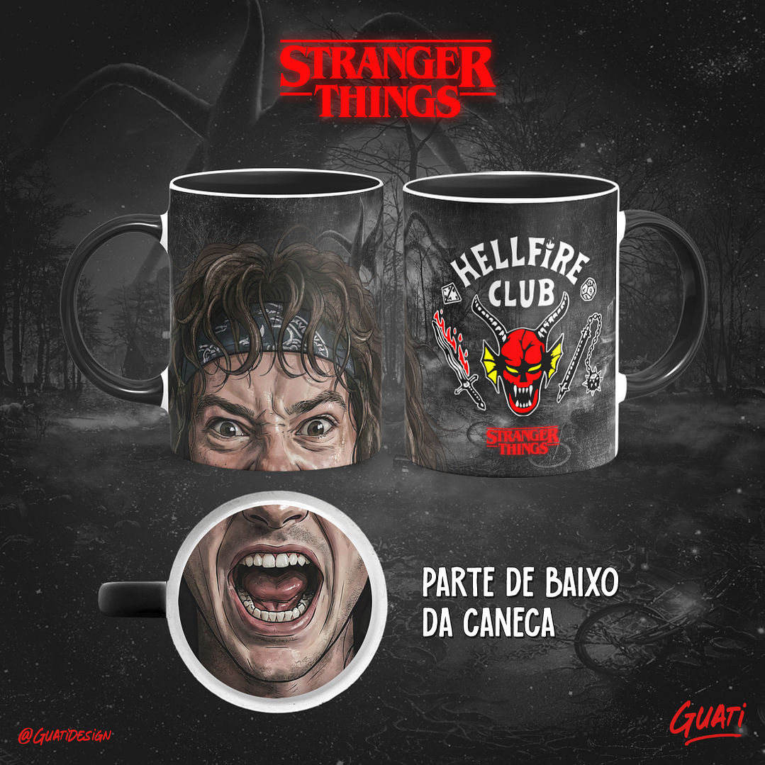 Arquivo Canecas Bocão Stranger Things - Guati  2