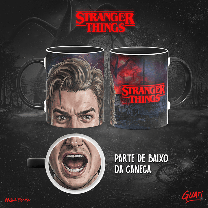 Arquivo Canecas Bocão Stranger Things - Guati  5