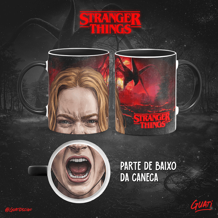 Arquivo Canecas Bocão Stranger Things - Guati  6