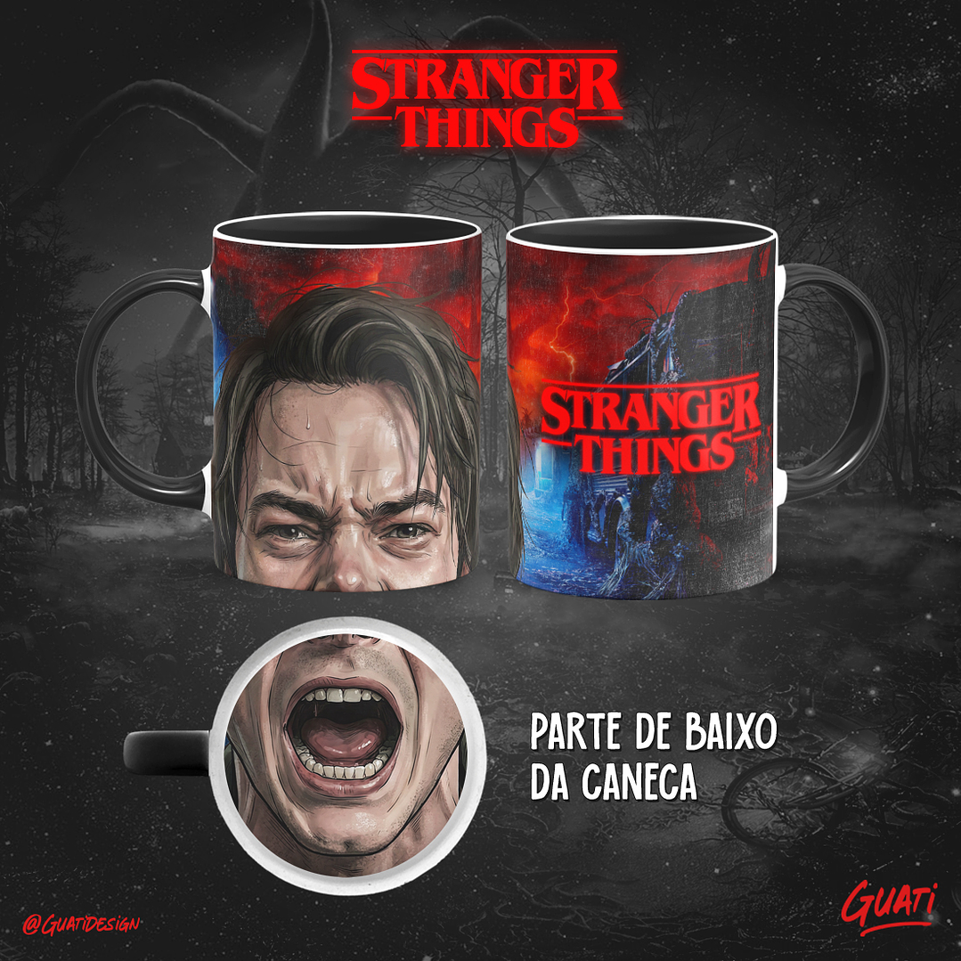 Arquivo Canecas Bocão Stranger Things - Guati  8