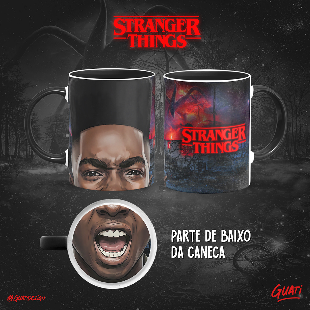 Arquivo Canecas Bocão Stranger Things - Guati  11
