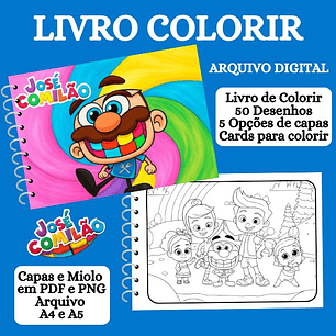 Arquivo Livro de Colorir José Comilão - Moira 