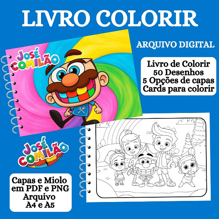 Arquivo Livro de Colorir José Comilão - Moira  1