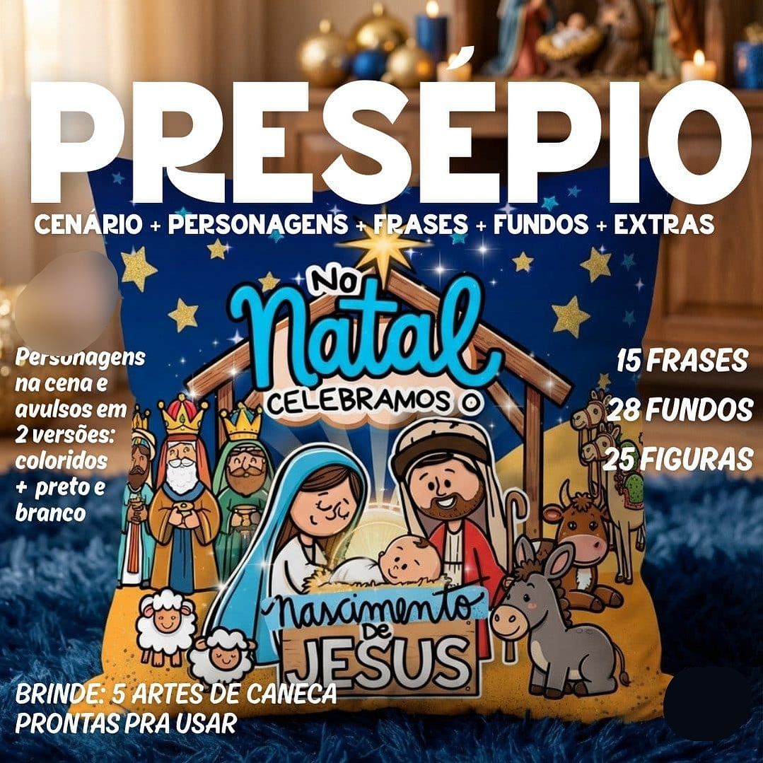 Arquivo Natal Cristão Presépio - Pandoca  1
