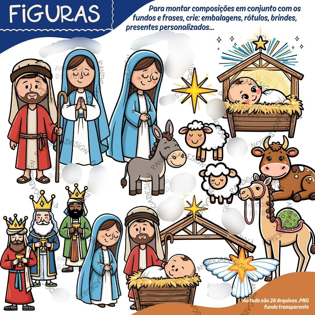 Arquivo Natal Cristão Presépio - Pandoca  3