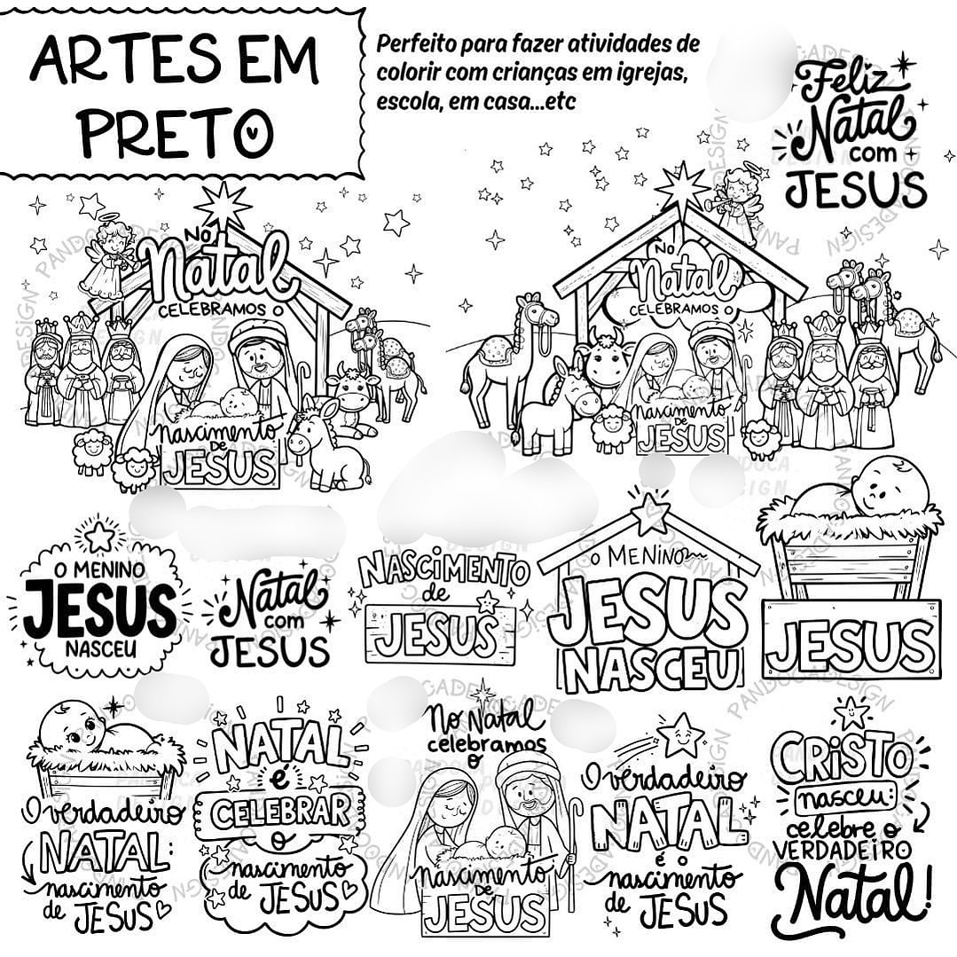 Arquivo Natal Cristão Presépio - Pandoca  6