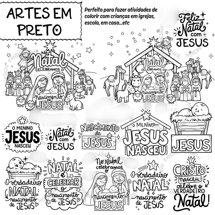 Arquivo Natal Cristão Presépio - Pandoca  6