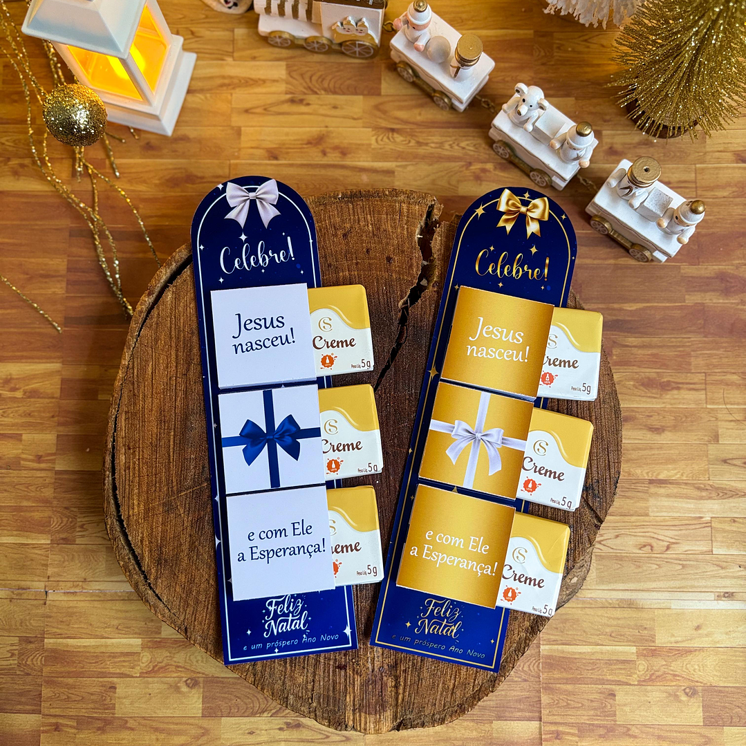 Arquivo Natal Cristão Card La Creme e Bis - Personalizado Thata  2