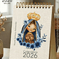 Arquivo Mini Calendário de Mesa Santinhos A6 2026 - Carinas  - Thumbnail 9