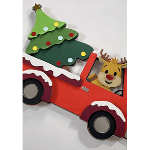 Arquivo Carrinho de Natal - Magenta Scrap 