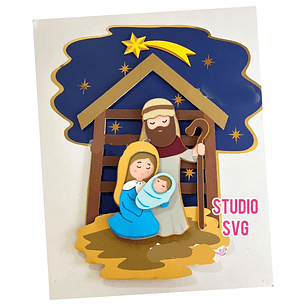 Arquivo Natal Nascimento de Jesus - Magenta Scrap 