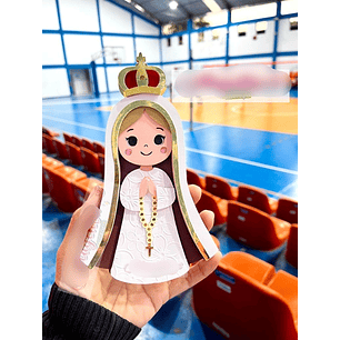 Arquivo Topo de Bolo Virgem Maria - Magenta Scrap 