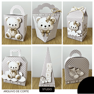 Arquivo de Corte Chá de Bebê 47 - Mimos Digitais 