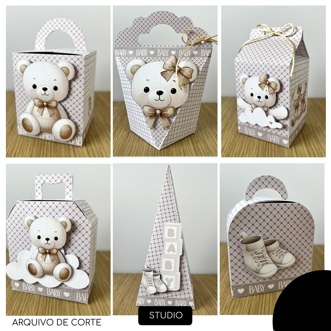 Arquivo de Corte Chá de Bebê 47 - Mimos Digitais  1