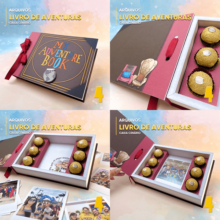 Arquivo Caixa Livro Up Altas Aventuras 6 Doces - Quatro Cambalhotas  1