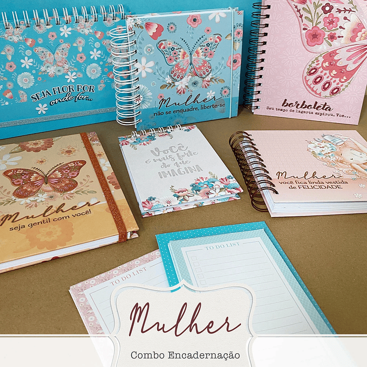 Arquivo Combo Encadernação Mulher - Tita  9