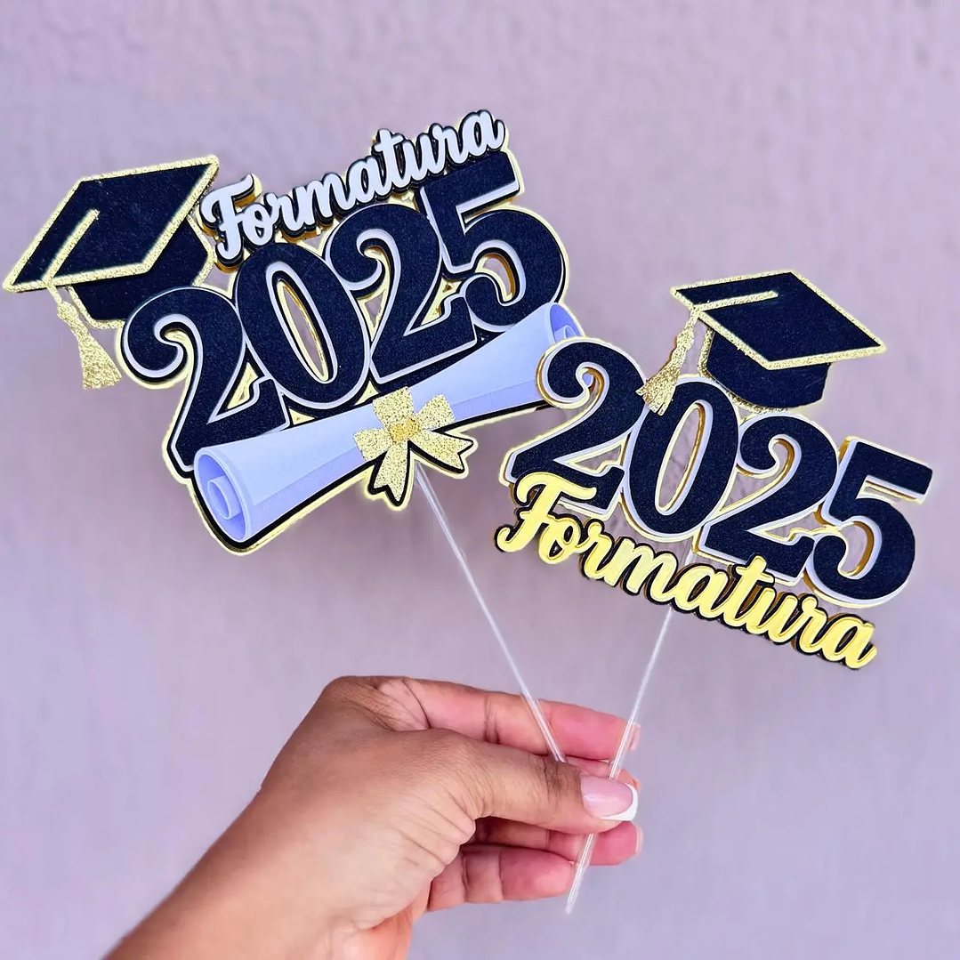 Arquivo Topo de Bolo Formatura 2025  1