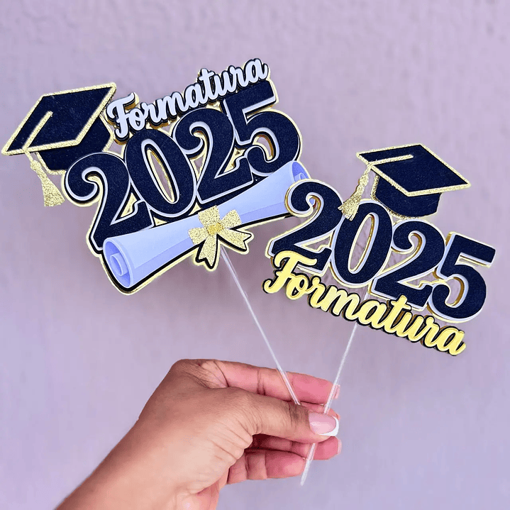 Arquivo Topo de Bolo Formatura 2025  1