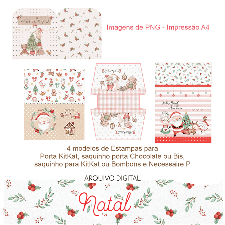 Arquivo Combo Natal - Artes da Vivi 1