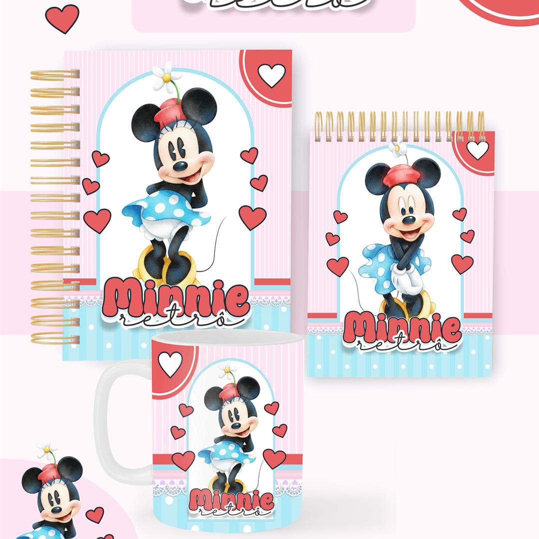 Arquivo Encadernação 2026 Minnie Retrô - Pamella  1