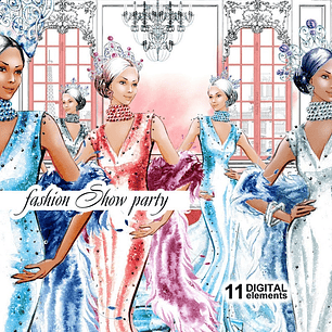 Kit Digital Festa de Desfile de Moda