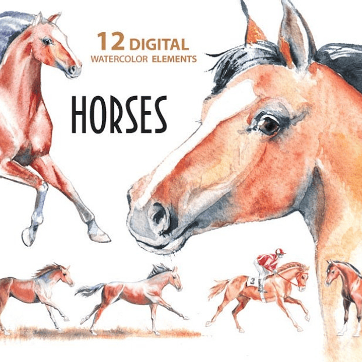 Kit Digial Cavalos  1