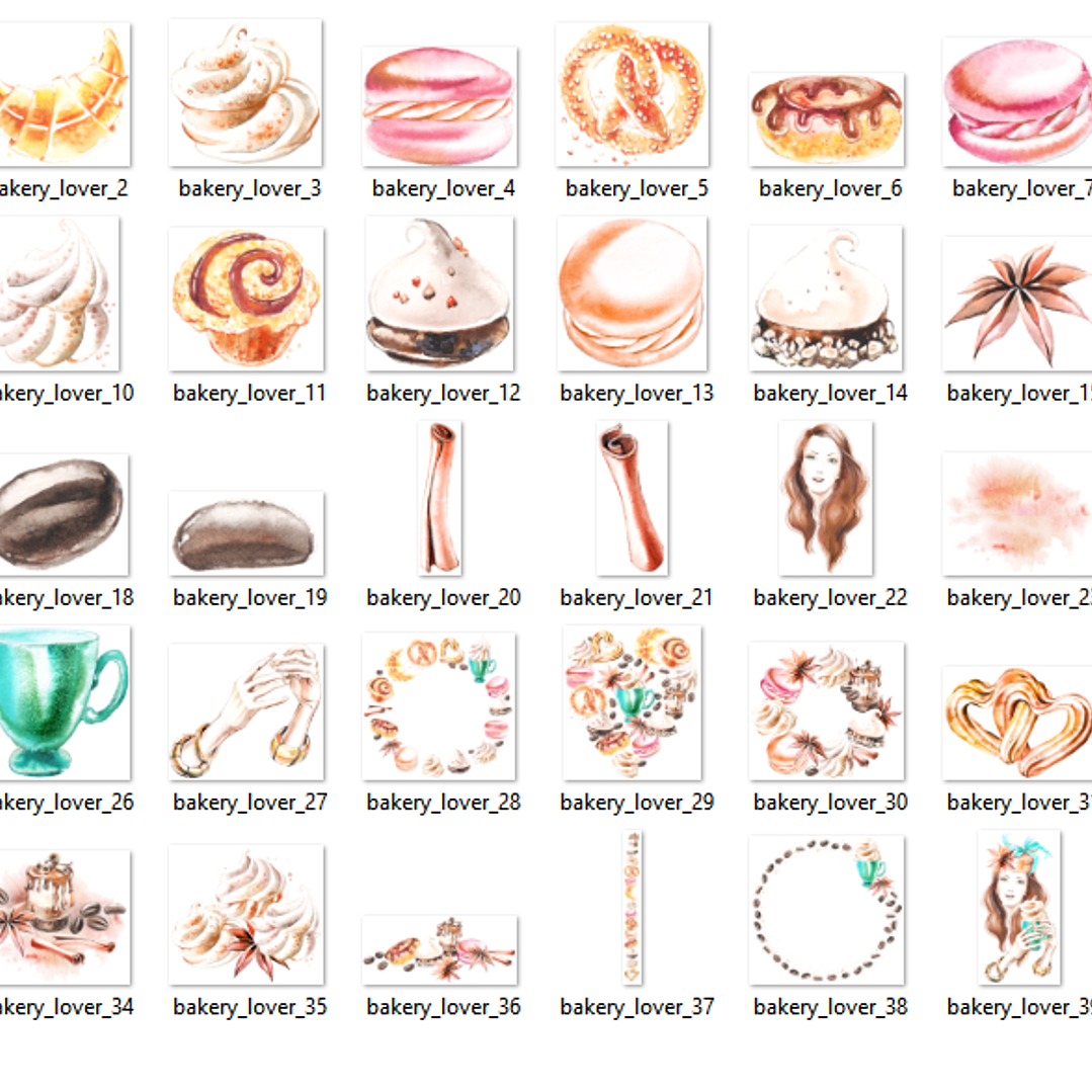 Kit Digital Eu Adoro Doces  2