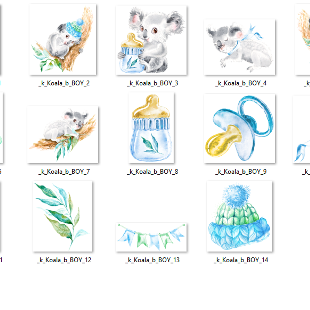 Kit Digital Koala Menino  2