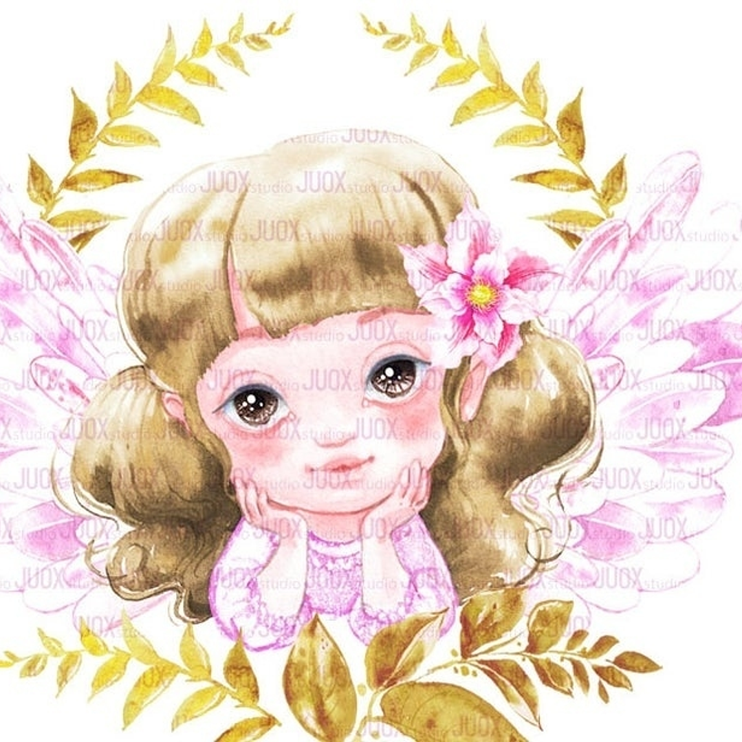 Kit Digital Meninas Anjos 02  1