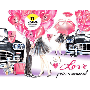 Kit Digital Dia dos Namorados 