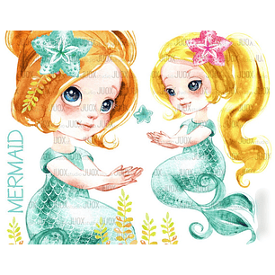 Kit Digital Sereias Loiras