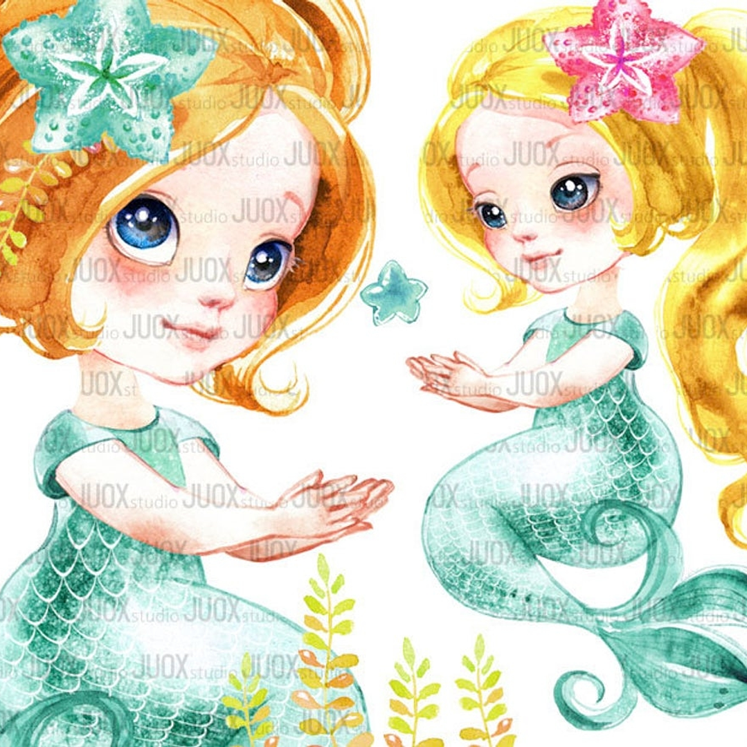 Kit Digital Sereias Loiras 1