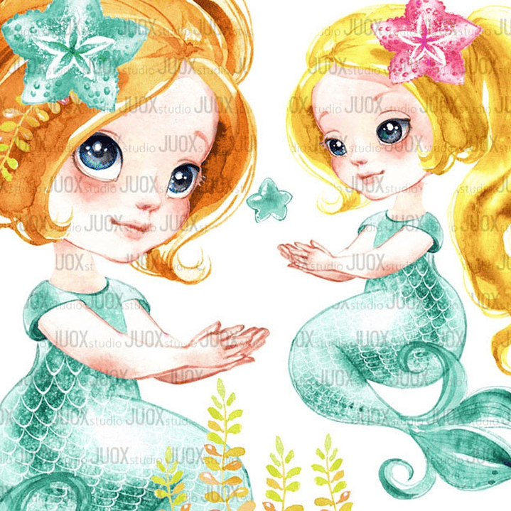 Kit Digital Sereias Loiras 1