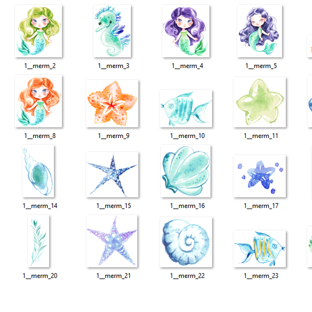 Kit Digital Sereias 02 2