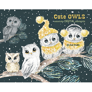 KIt Digital Corujinhas 