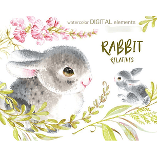 Kit Digital Parente de Coelho 