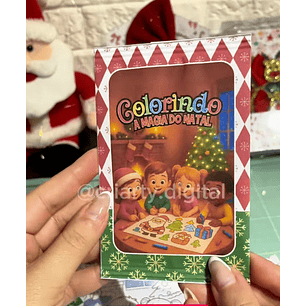 Arquivo Natal Kit Colorir - Criarty 