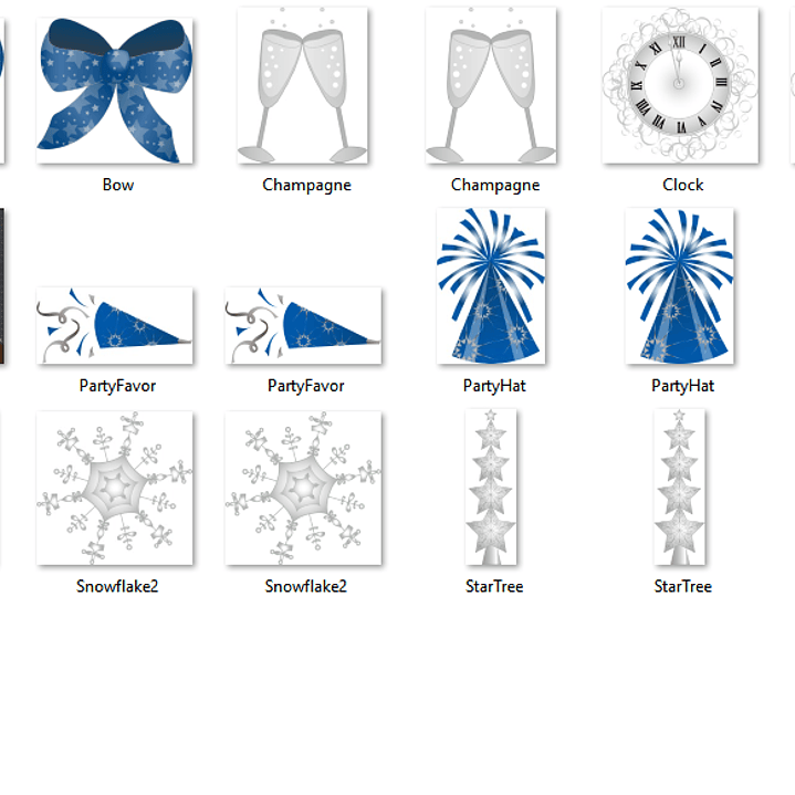 Kit Digital Ano Novo  2