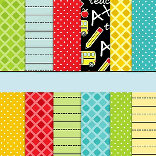 Kit Digital Papéis Sala de Aula 