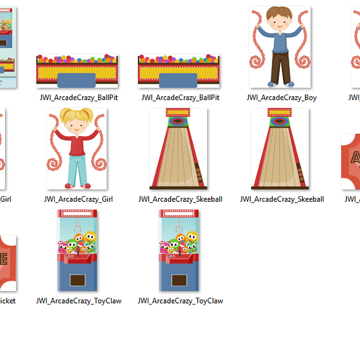 Kit Digital Sala de Jogos Crianças  2