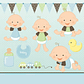 Kit Digital Baby Boy  - Thumbnail 1
