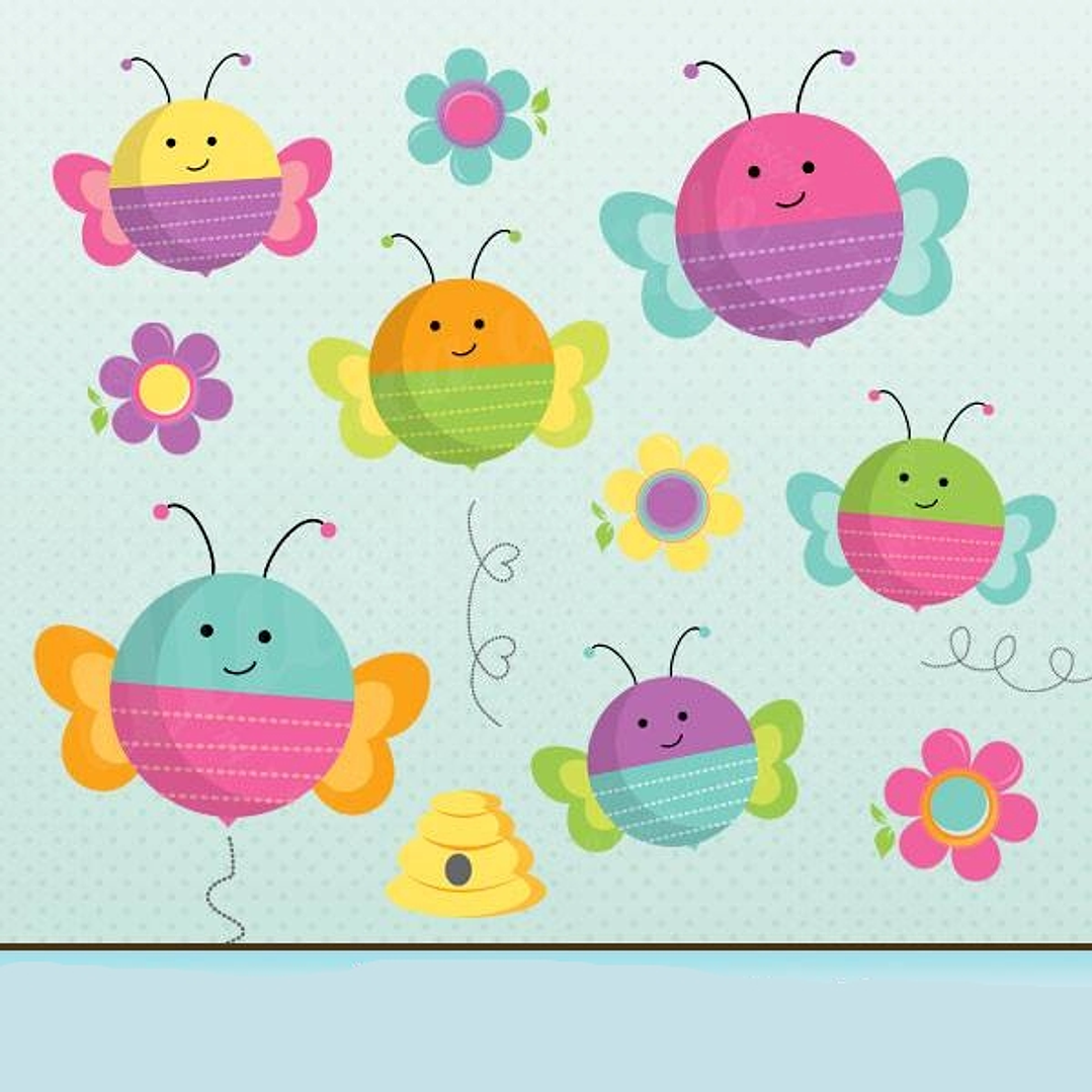 Kit Digital Baby Bumbles  1