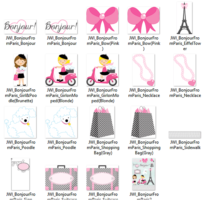 Kit Digital Bom Dia Paris  2