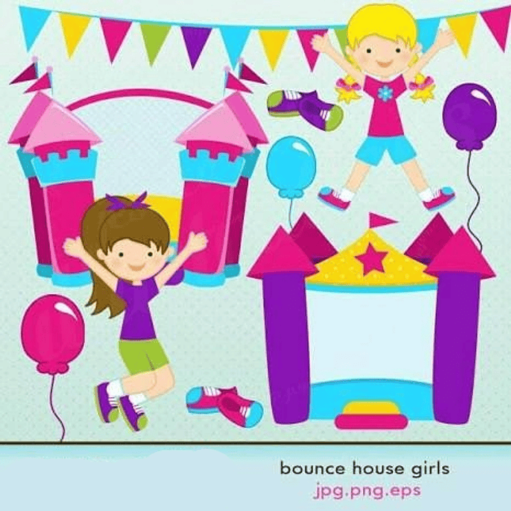 Kit Digital Pula-Pula Criança Menina  1