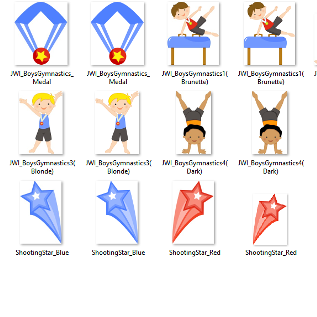 Kit Digital Ginástica Masculina  2