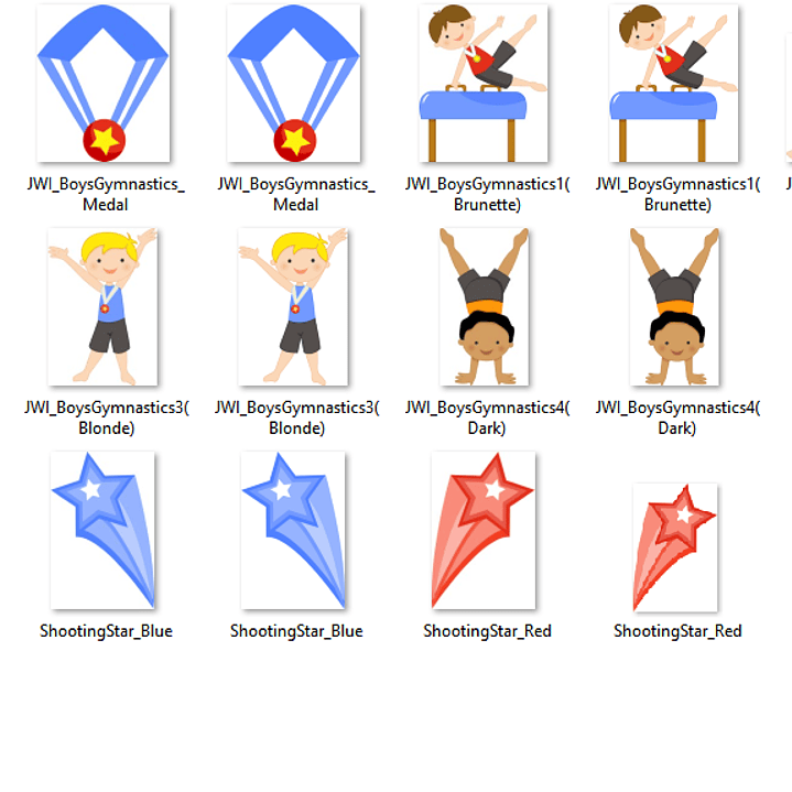 Kit Digital Ginástica Masculina  2