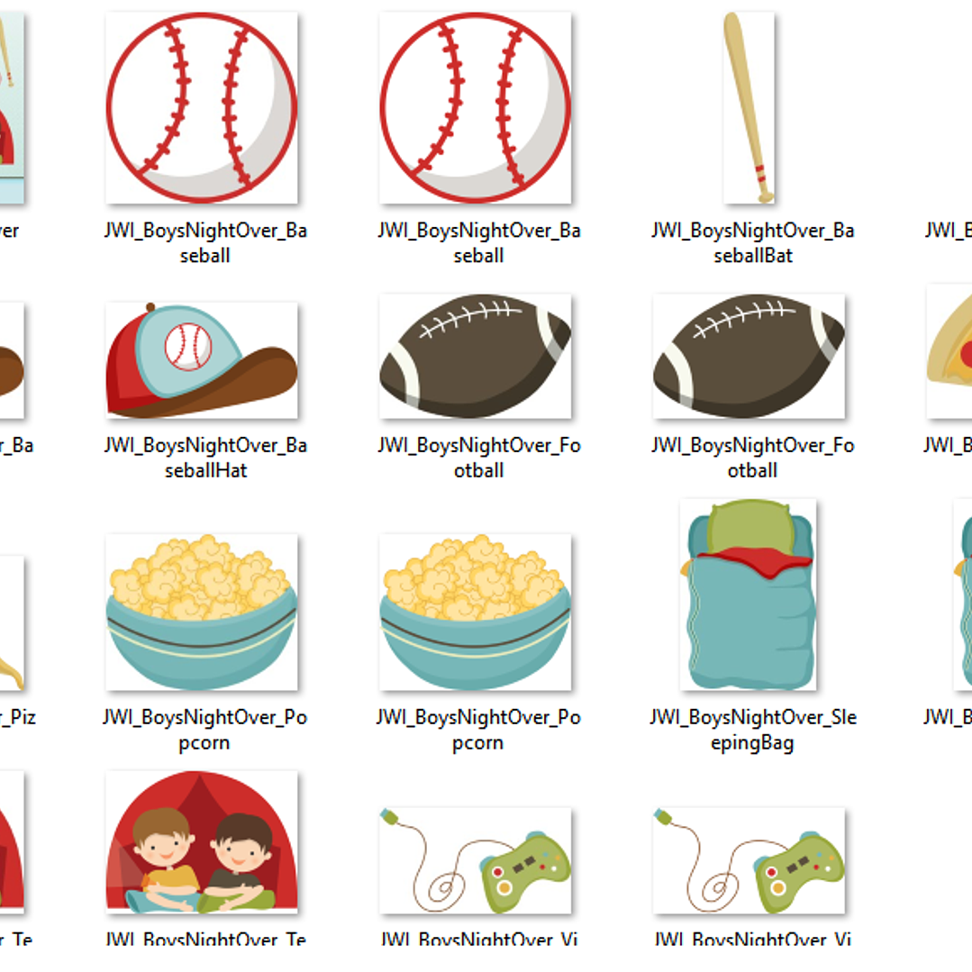 Kit Digital Noite de Garotos  2