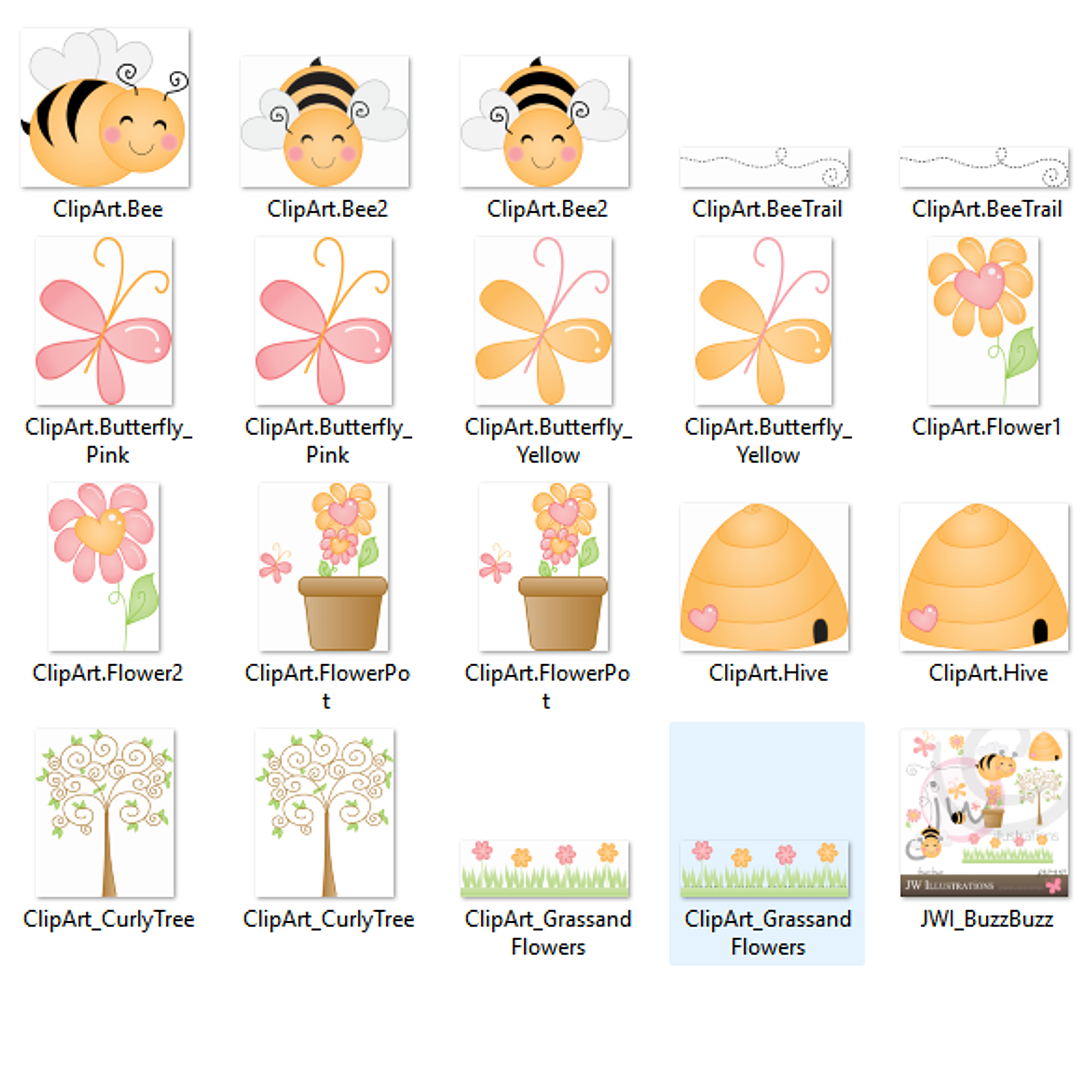 Kit Digital Abelhas Zumbido  2