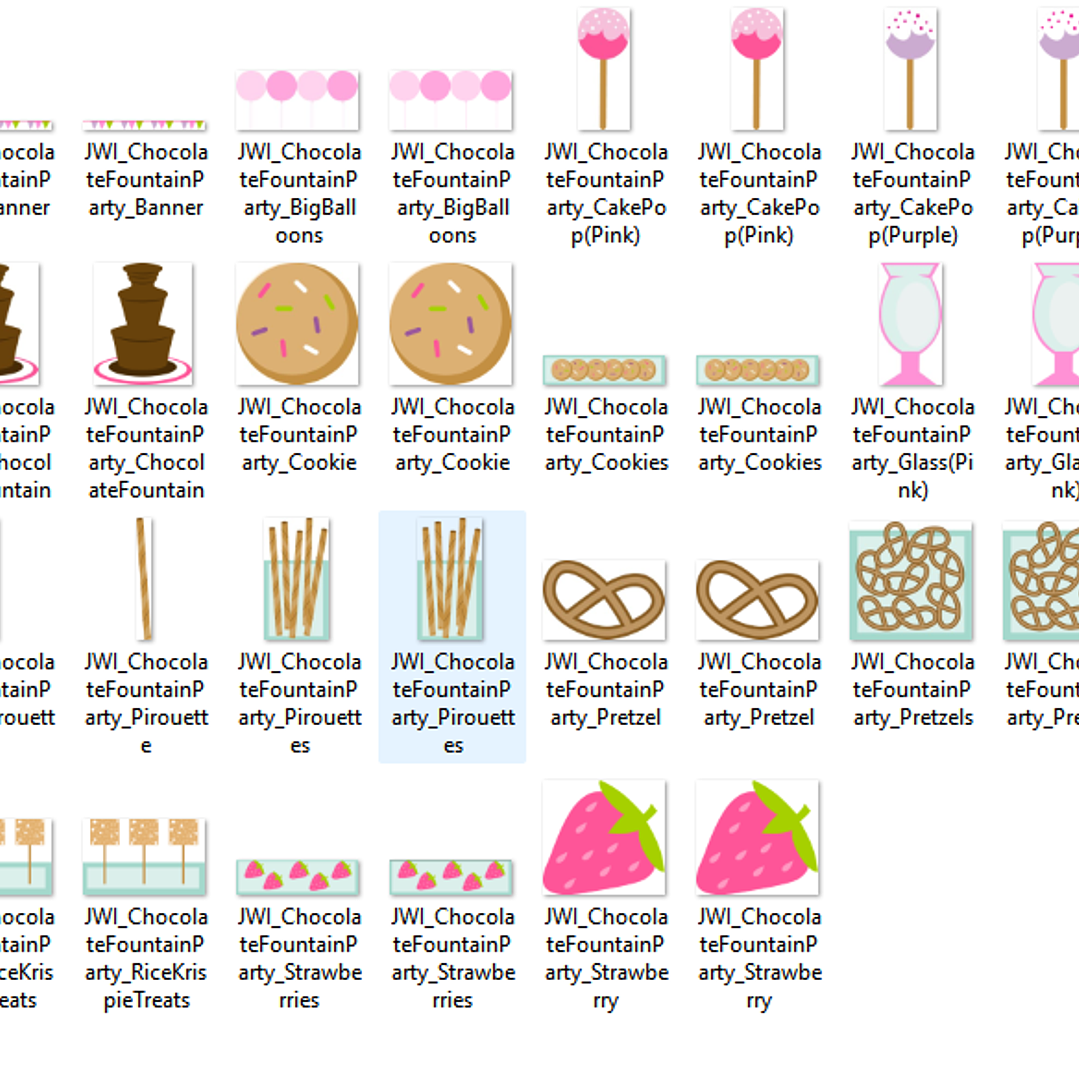 Kit Digital Festa da Fonte de Chocolate 2